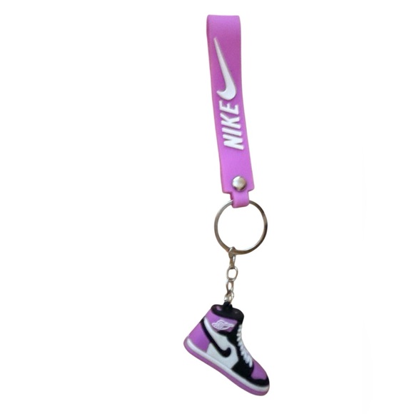 Nike Purple, White & Black Mini Sneaker Keyring - Picture 3 of 3